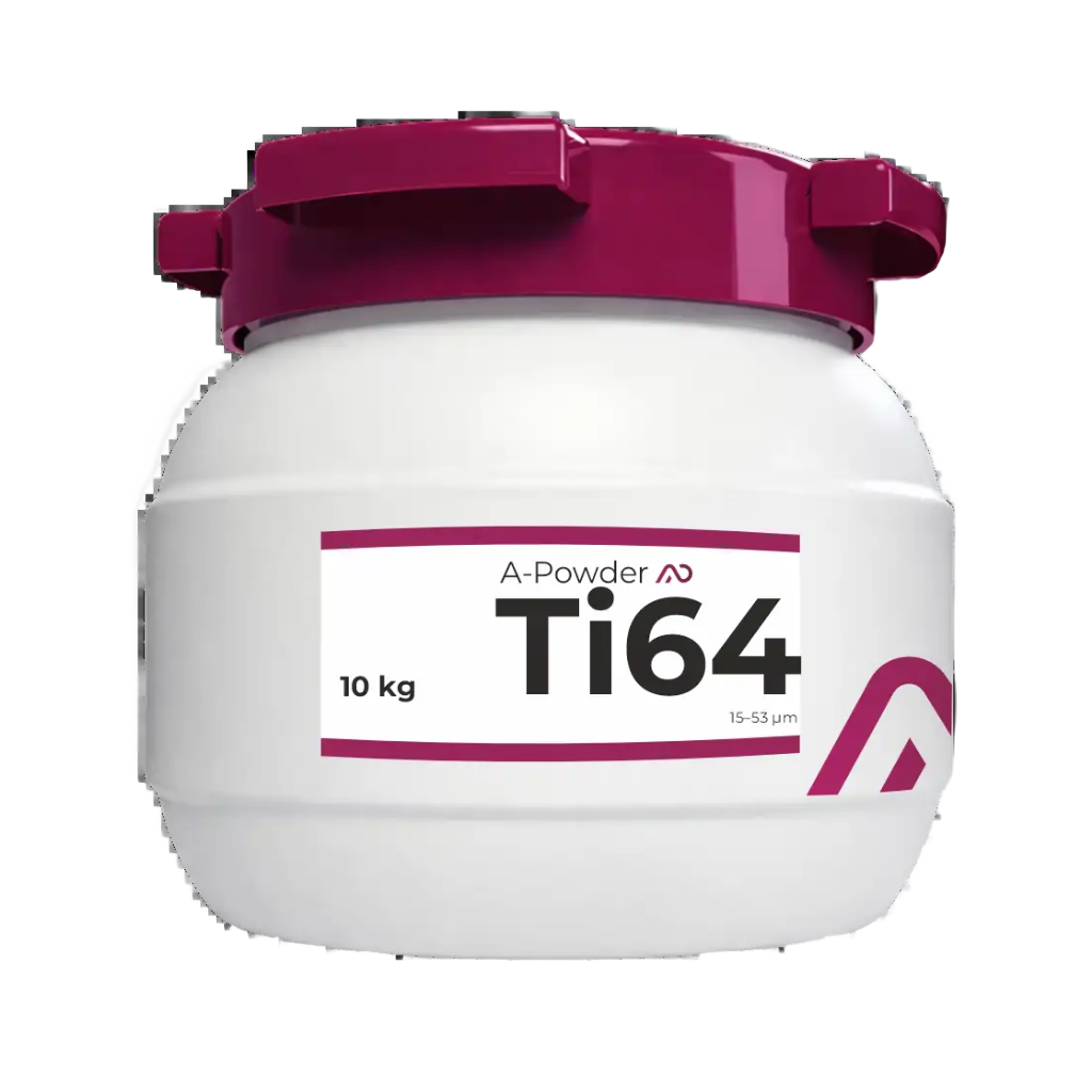 A-Powder Ti-6Al-4V (Ti64) Titanium Powder for Metal 3D Printing | LPBF Compatible – 10 kg / 22 lbs