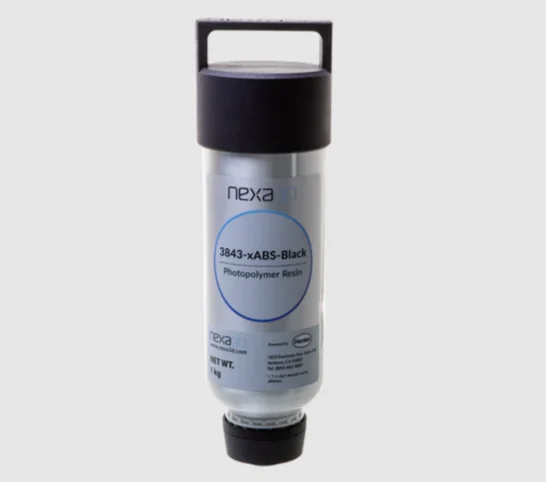 Nexa3D xABS3843-Black Tough ABS-Like Resin for XiP | 1.5 kg