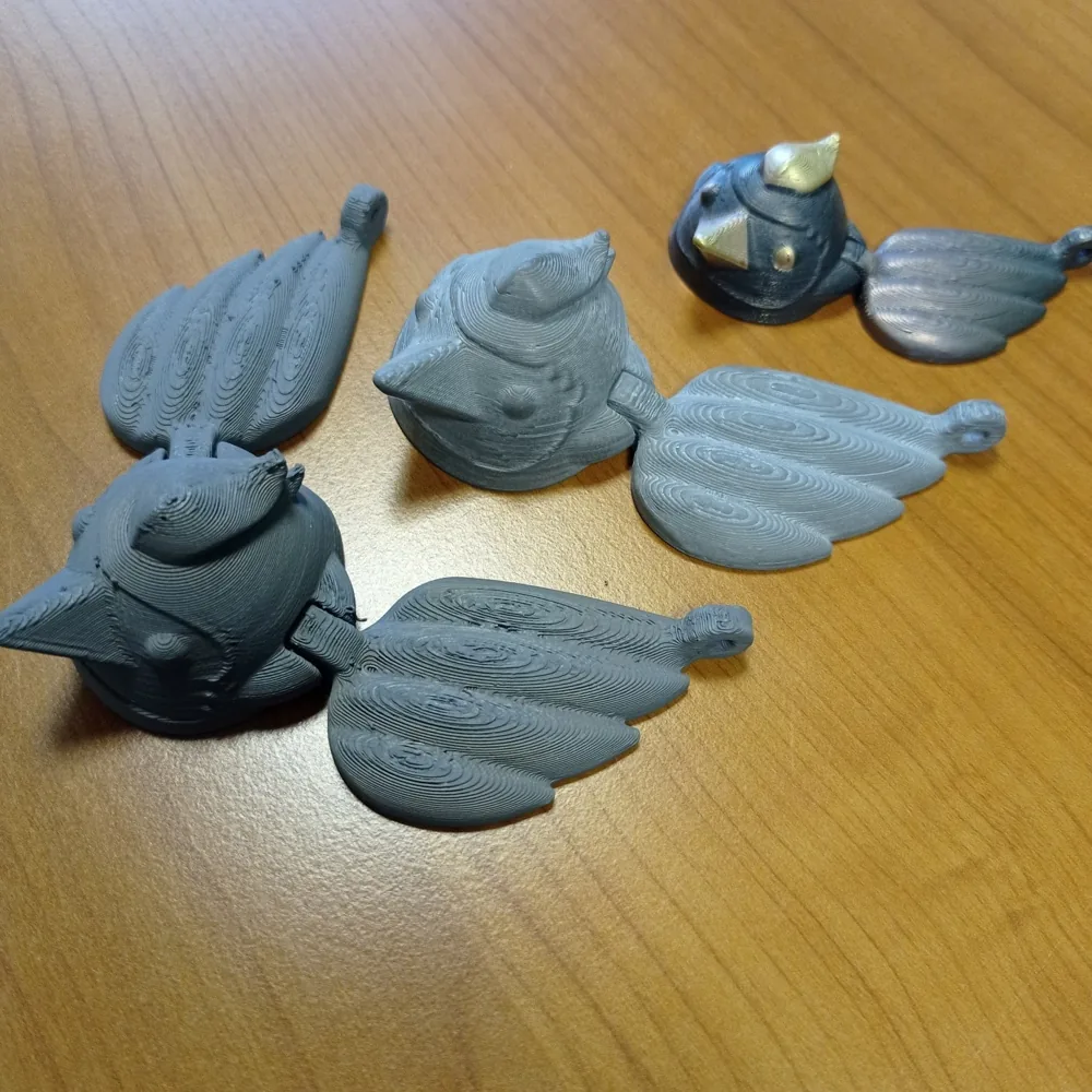The Addibirds, a ceramic injection molding demonstration part by CRITT Materiaux Innovation