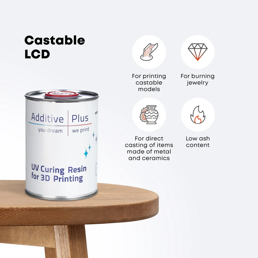 Additive Plus Castable - 3D Printing Resin