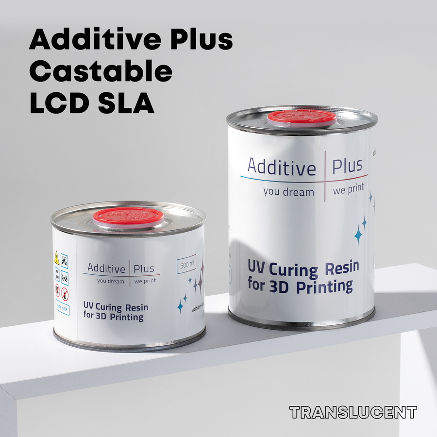 Additive Plus Castable Photopolymer Resin
