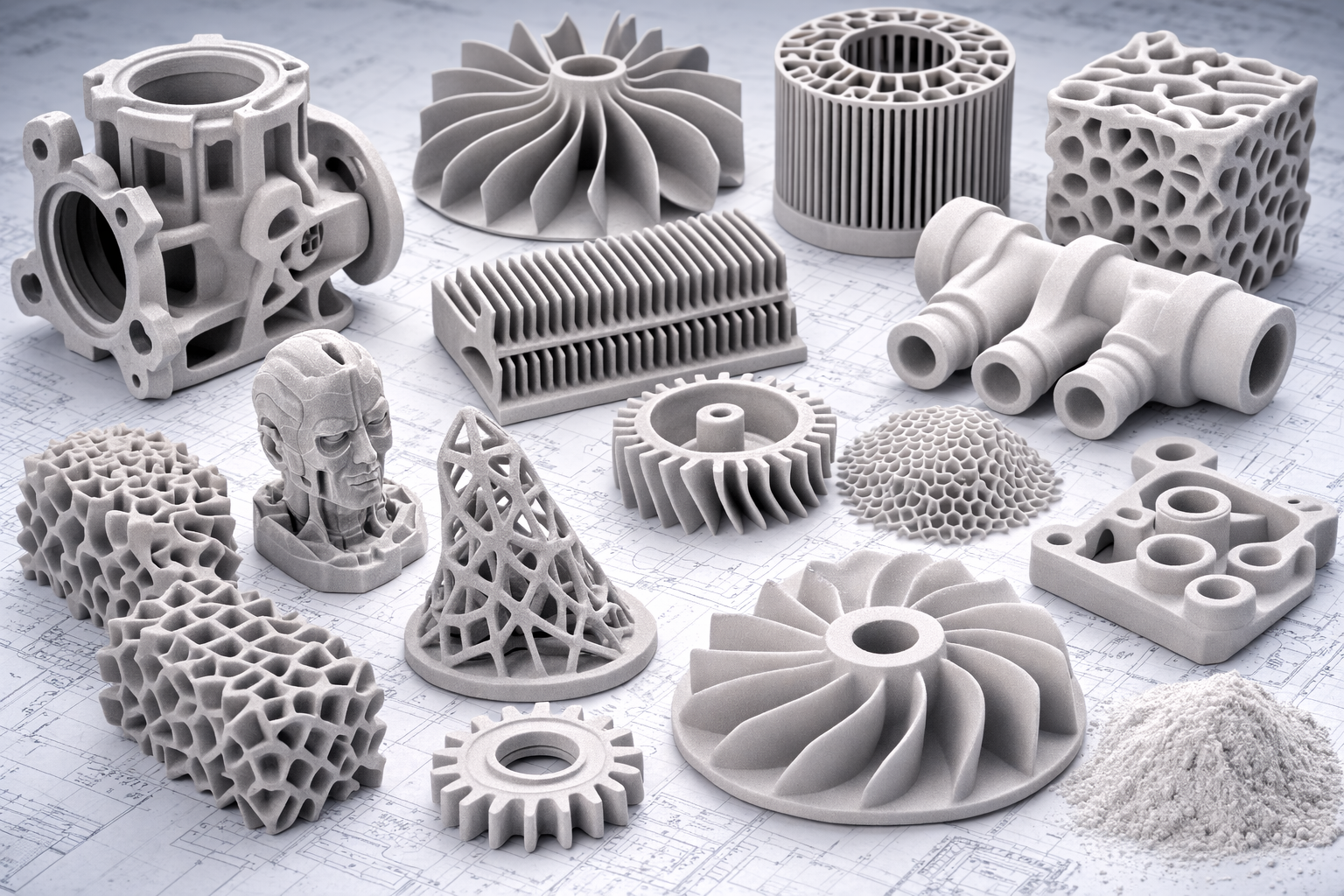 3d printed parts