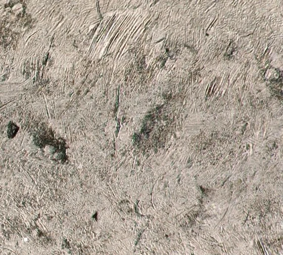 316L stainless steel surface after M4 mass finishing, Ra 0.7 microns