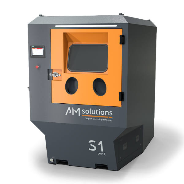 AM Solutions S1 Wet — Automated Wet-Blasting Cleaning & Finishing System