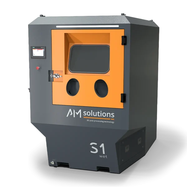 AM Solutions S1 Wet — Automated Wet-Blasting Cleaning & Finishing System