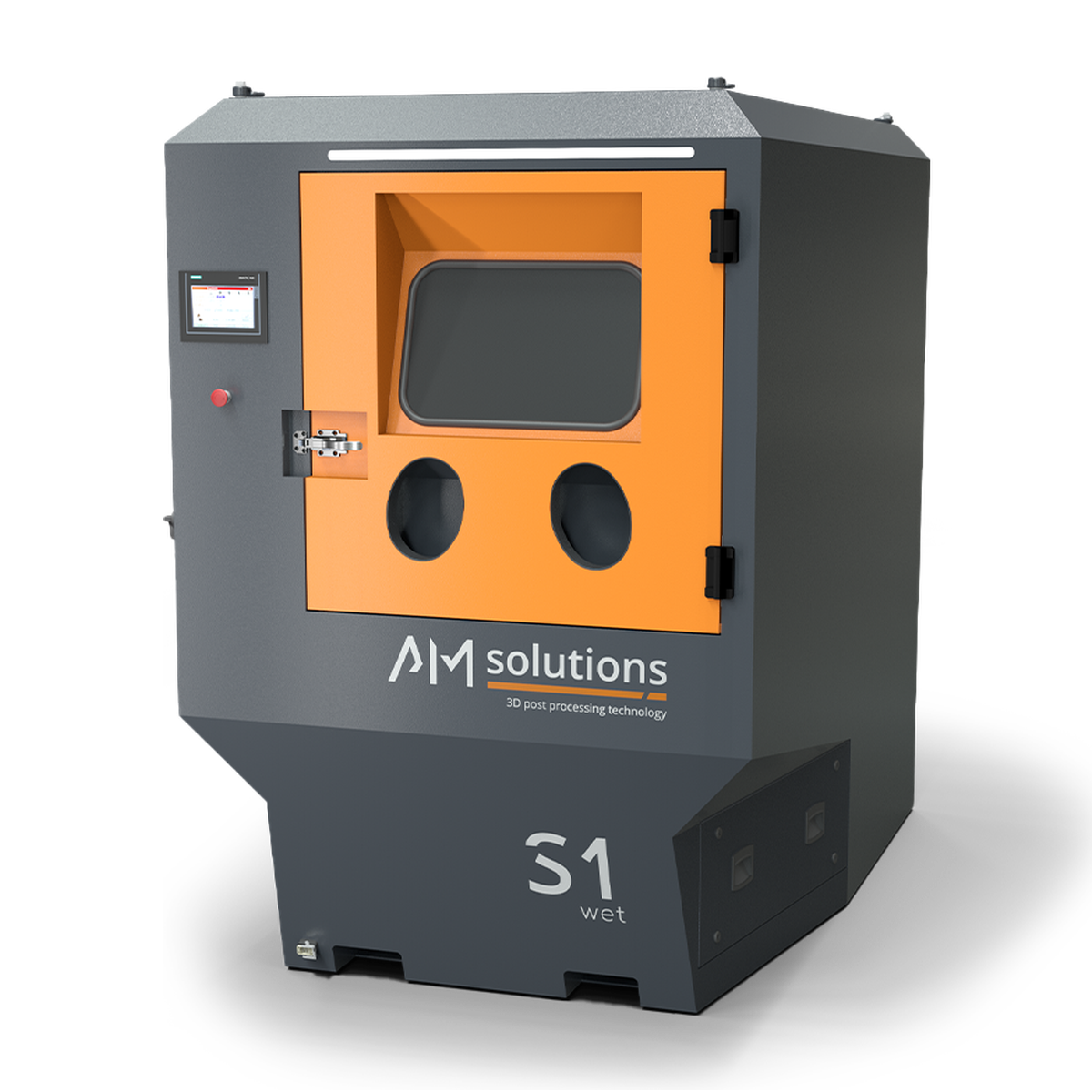 AM Solutions S1 Wet — Automated Wet-Blasting Cleaning & Finishing System