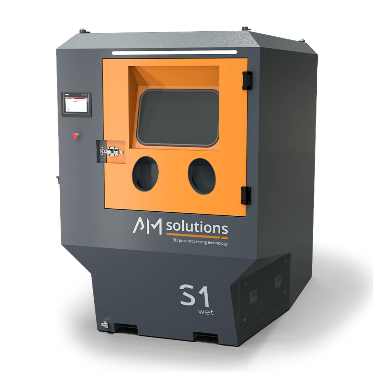 AM Solutions S1 Wet — Automated Wet-Blasting Cleaning & Finishing System