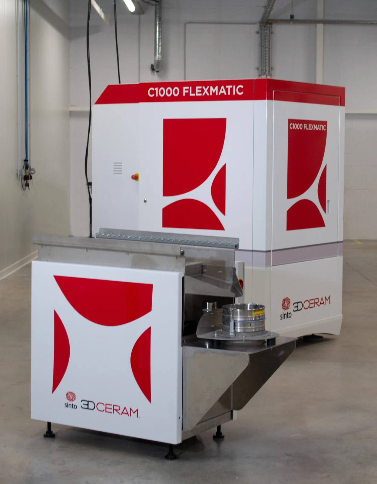 3DCeram C1000 FLEXMATIC Industrial Ceramic SLA 3D Printer – Serial Production | 320×320×200 mm