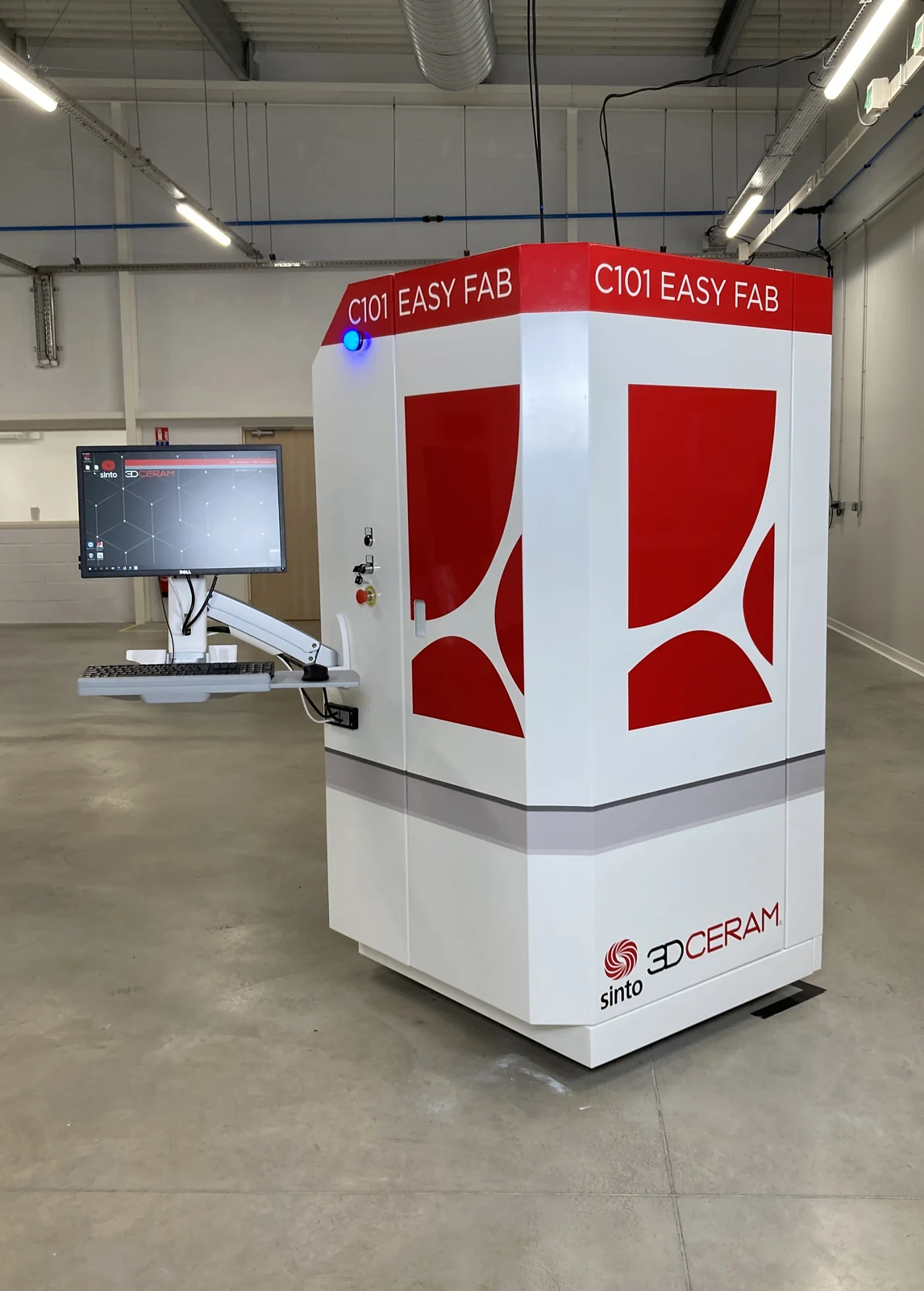 3DCeram C101 EASY FAB Ceramic SLA 3D Printer – Small-Series Ceramic Production | 100×100×150 mm