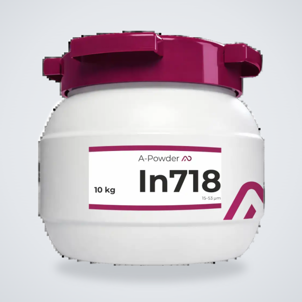 A-Powder Inconel 718 Nickel Superalloy Powder for Metal 3D Printing | LPBF Compatible – 10 kg / 22 lbs