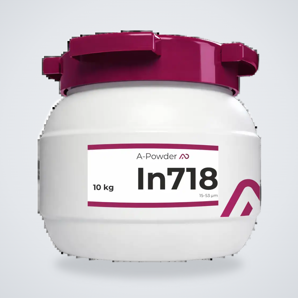 A-Powder Inconel 718 Nickel Superalloy Powder for Metal 3D Printing | LPBF Compatible – 10 kg / 22 lbs