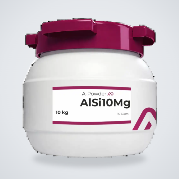 A-Powder AlSi10Mg Aluminum Powder for Metal 3D Printing | LPBF Compatible – 10 kg / 22 lbs