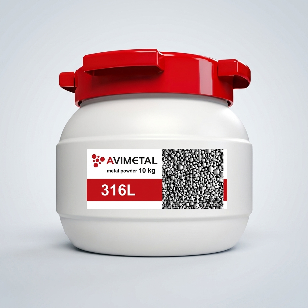 SS316L Steel Powder for Metal 3D Printing | LPBF Compatible - 10 kg / 22 lbs