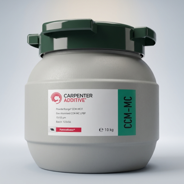 Cobalt Chrome Alloy Powder for Metal 3D Printing CCM MC | LPBF Compatible - 10 kg / 22 lbs