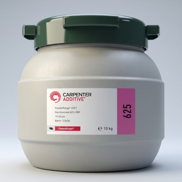 IN625 Nickel Alloy Powder for Metal 3D Printing | LPBF Compatible - 10 kg / 22 lbs