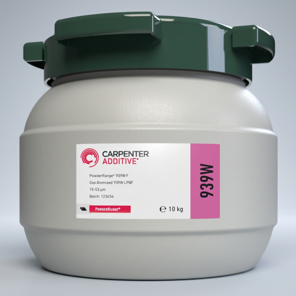 IN939 Nickel Alloy Powder for Metal 3D Printing | LPBF Compatible - 10 kg / 22 lbs
