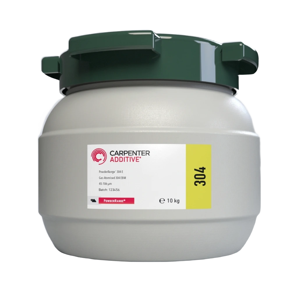 304 Stainless Steel Powder for EBM | 45–106 µm - 10 kg / 22 lbs