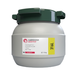 316L metal powder for LPBF 3D printing, 10 kg
