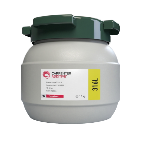 316L Stainless Steel Powder for Metal 3D Printing | LPBF Compatible - 10 kg / 22 lbs