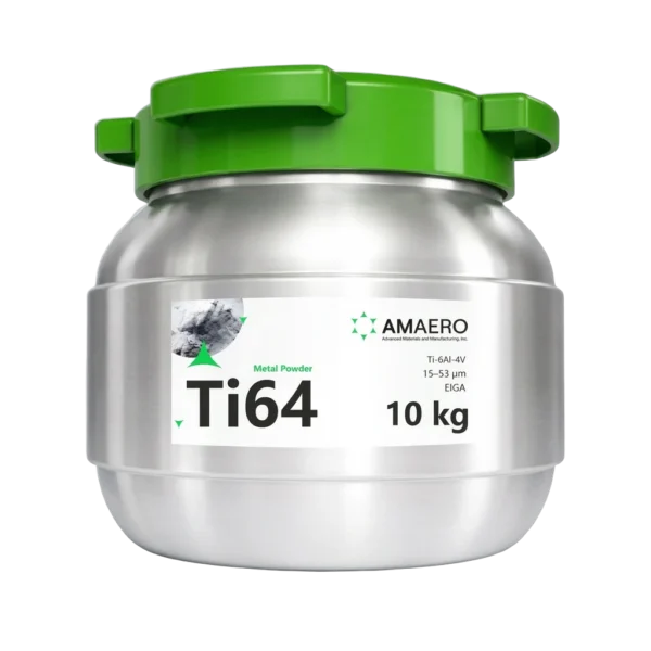 Ti64 Grade 23 (ELI) Titanium Alloy Powder for Metal 3D Printing | LPBF Compatible - 10 kg / 22 lbs
