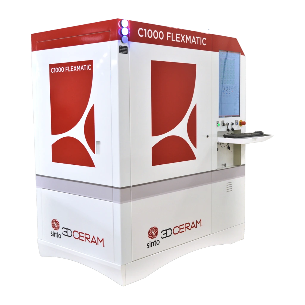 3DCeram C1000 FLEXMATIC Industrial Ceramic SLA 3D Printer – Serial Production | 320×320×200 mm