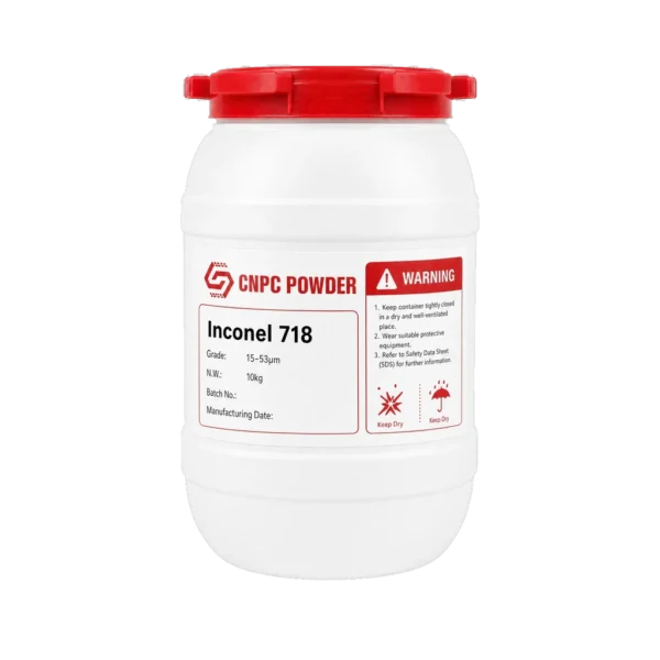 CNPC Inconel 718 Powder for Metal 3D Printing | 15–53 µm LPBF – 10 kg / 22 lbs
