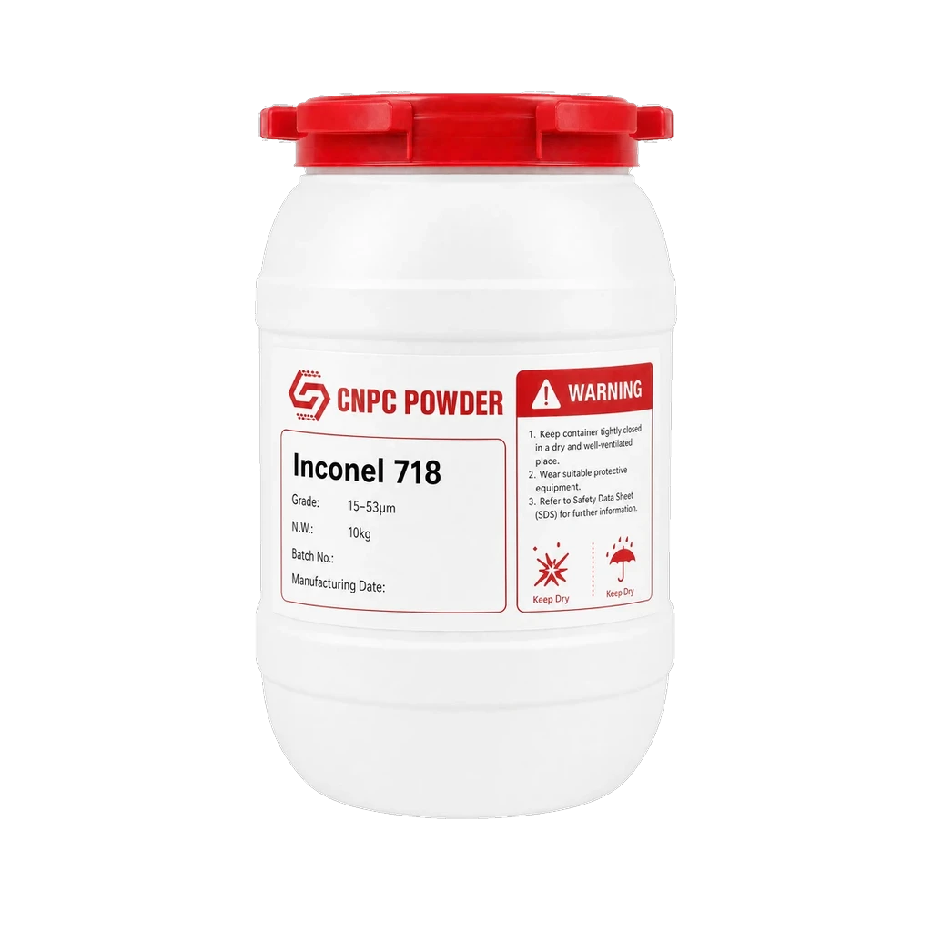 CNPC Inconel 718 Powder for Metal 3D Printing | 15–53 µm LPBF – 10 kg / 22 lbs