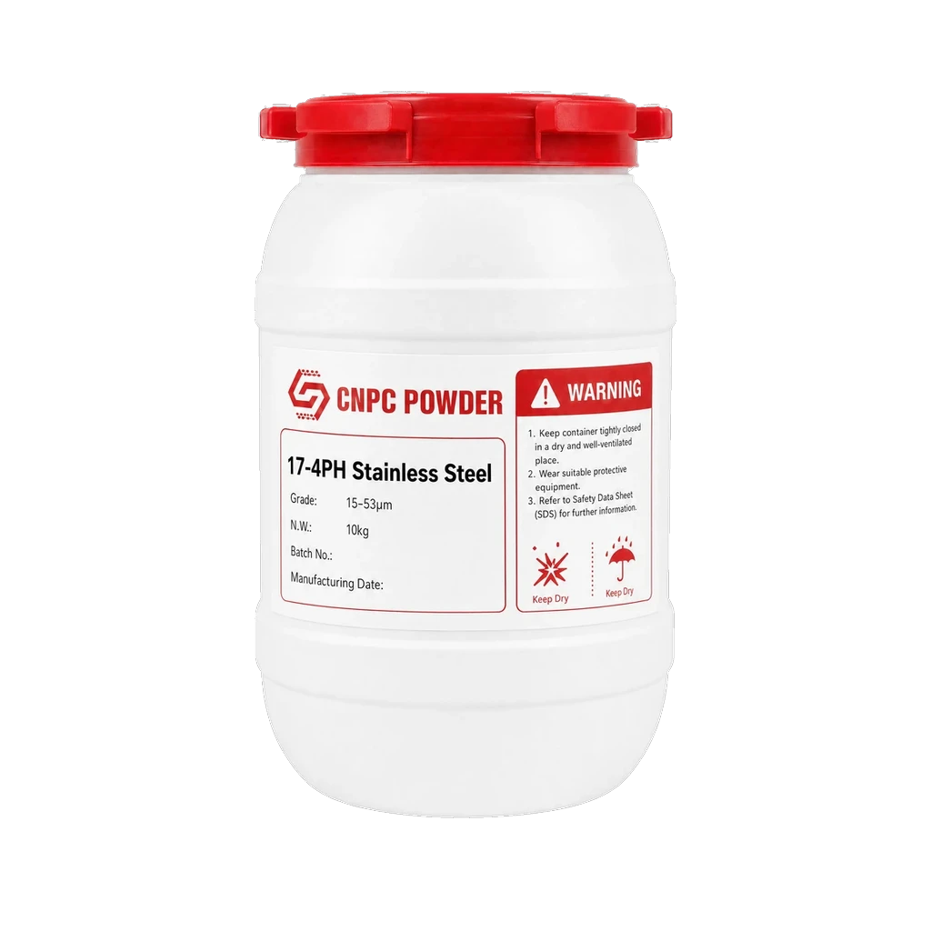 CNPC 17-4PH Powder for Metal 3D Printing | 15–53 µm LPBF – 10 kg / 22 lbs