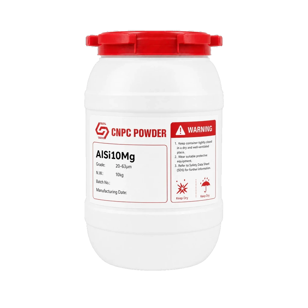 CNPC AlSi10Mg Powder for Metal 3D Printing | 20–63 µm LPBF – 10 kg / 22 lbs
