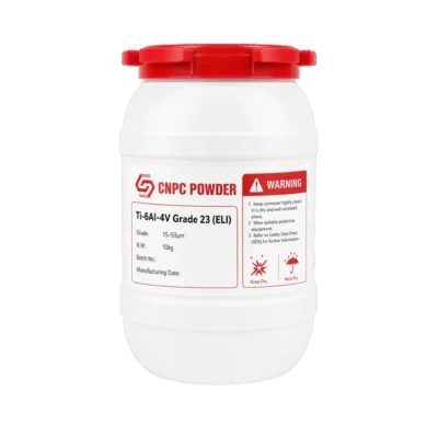 CNPC Powder Ti-6Al-4V Grade 23 powder, 10 kg container