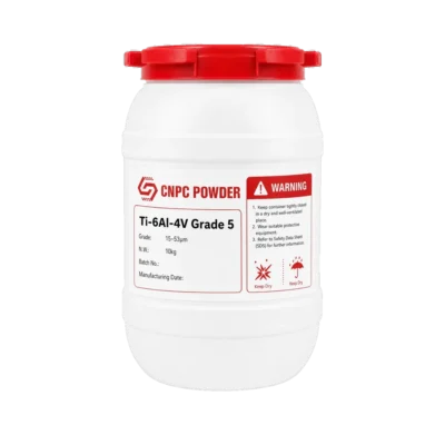 CNPC Powder Ti-6Al-4V Grade 5 powder, 10 kg container