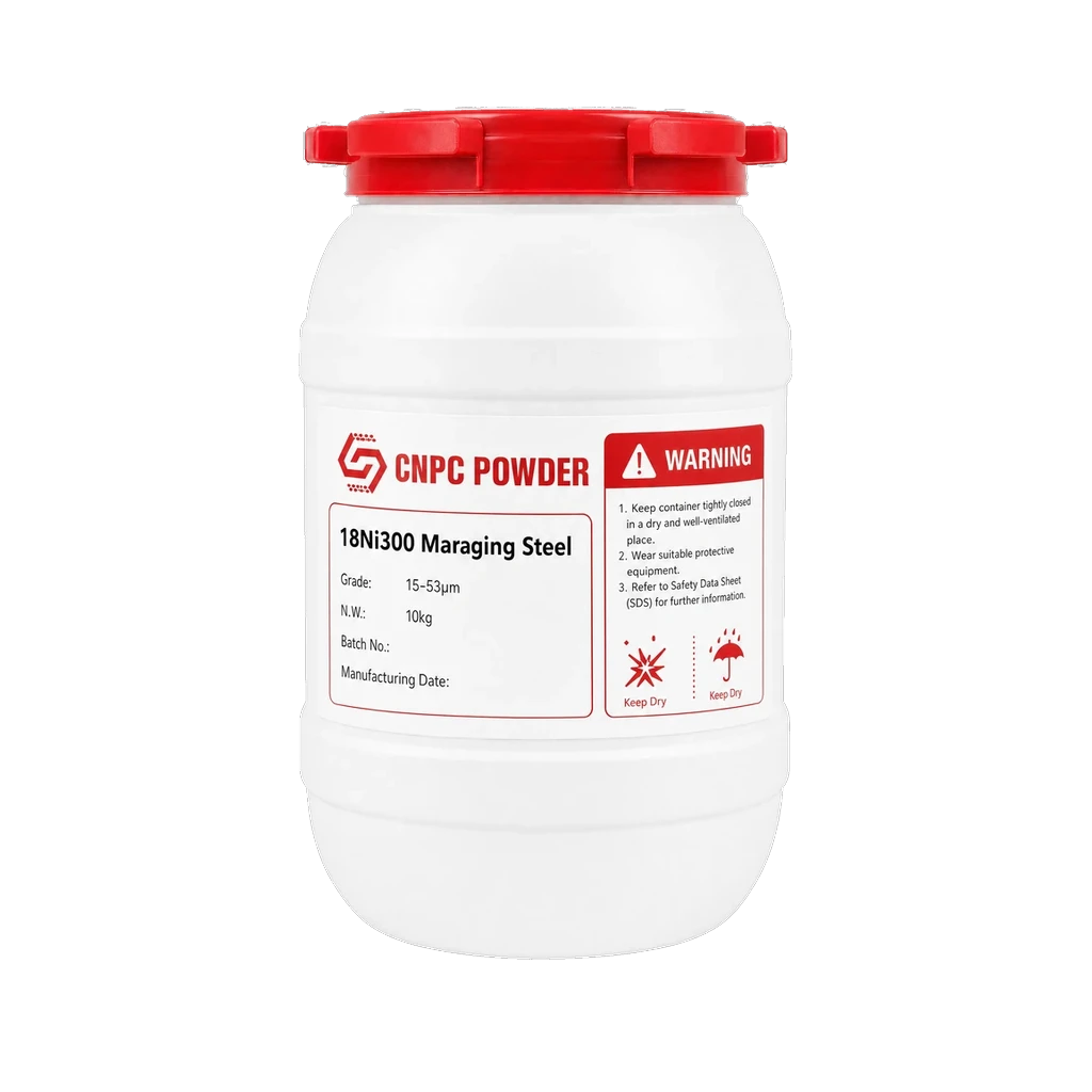 CNPC 18Ni300 Maraging Steel Powder for Metal 3D Printing | 15–53 µm LPBF – 10 kg / 22 lbs