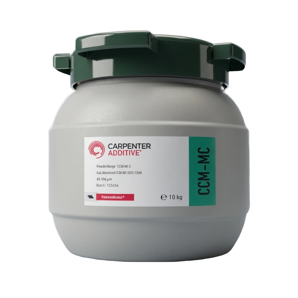 Cobalt Chrome Alloy CCM MC Powder for DED & EBM | 45–106 µm - 10 kg / 22 lbs