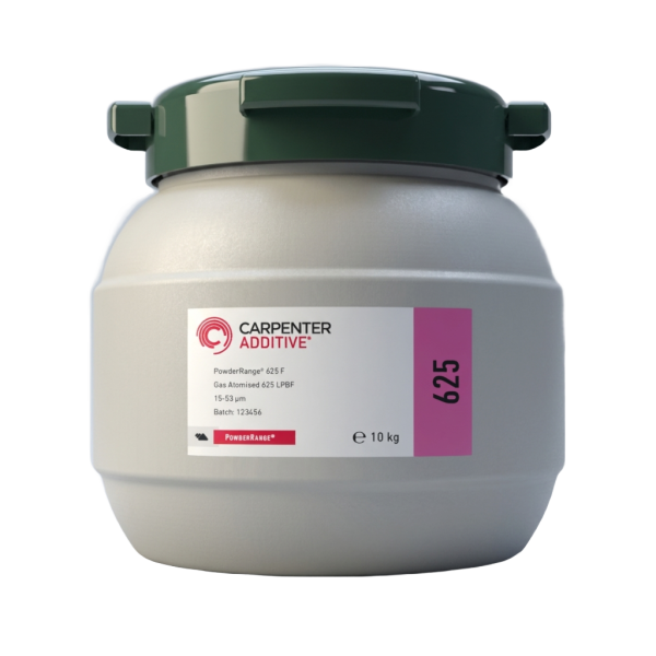 IN625 Nickel Alloy Powder for Metal 3D Printing | LPBF Compatible - 10 kg / 22 lbs