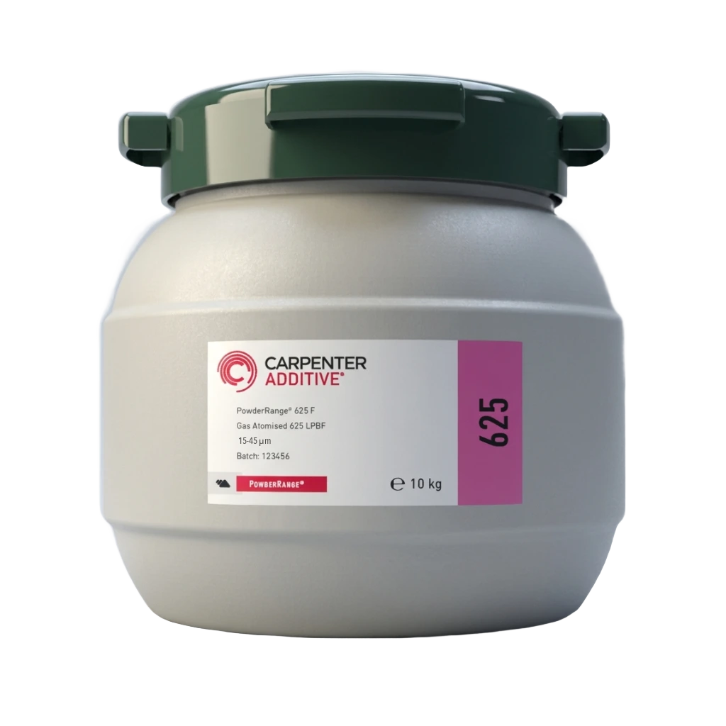 IN625 Nickel Alloy Powder for Metal 3D Printing | LPBF Compatible - 10 kg / 22 lbs