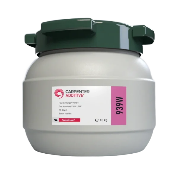 IN939 Nickel Alloy Powder for Metal 3D Printing | LPBF Compatible - 10 kg / 22 lbs