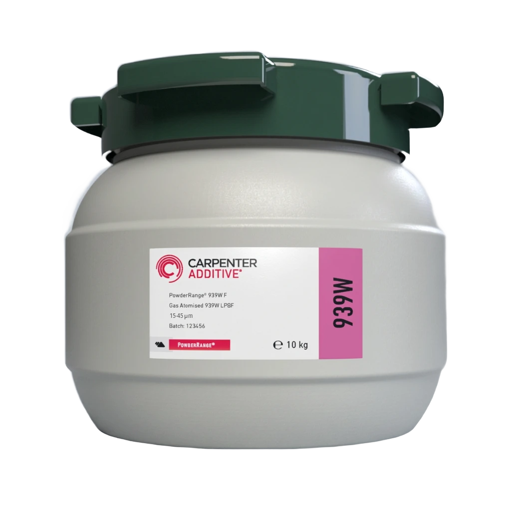 IN939 Nickel Alloy Powder for Metal 3D Printing | LPBF Compatible - 10 kg / 22 lbs