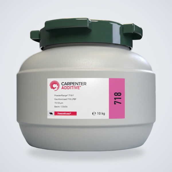 IN718 Nickel Alloy Powder for Metal 3D Printing | LPBF Compatible - 10 kg / 22 lbs