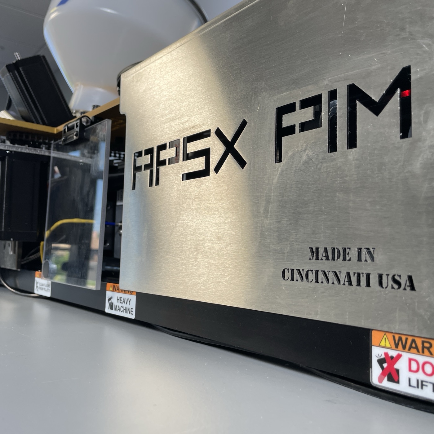 APSX-PIM V3 Desktop Injection Molding Machine – 5-Ton Clamp | 30 cc Shot | Engineering Resins