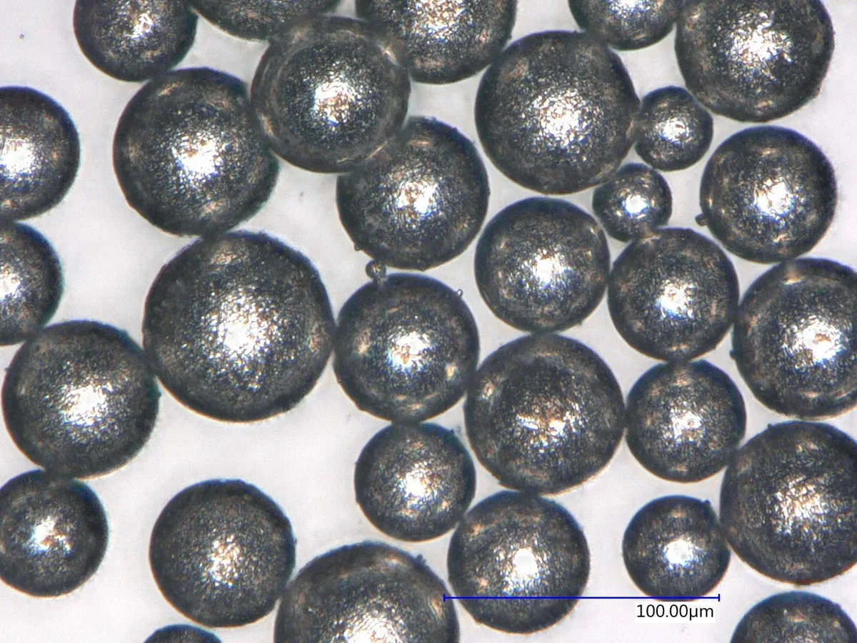 Inconel 718 powder atomized on the ATO Lab with plasma melting