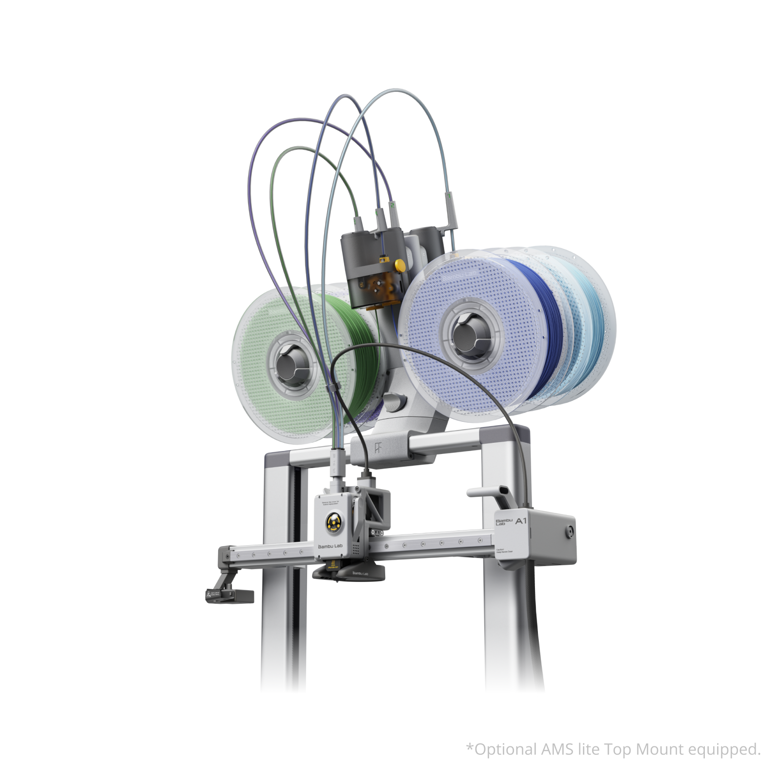 Bambu Lab A1 Multi-Color FDM 3D Printer – AMS lite | 256×256×256 mm