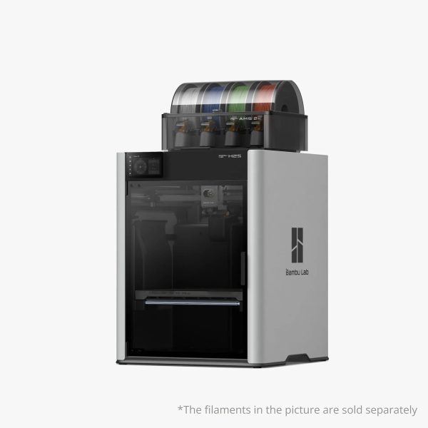 Bambu Lab H2S Large-Format FDM 3D Printer – Multi-Material AMS 2 Pro | 340×320×340 mm