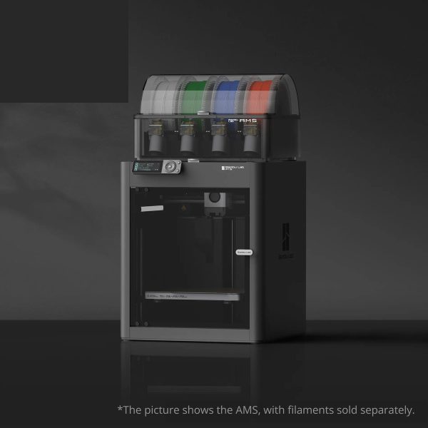 Bambu Lab P1S Enclosed CoreXY FDM 3D Printer – Multi-Material AMS | 256×256×256 mm
