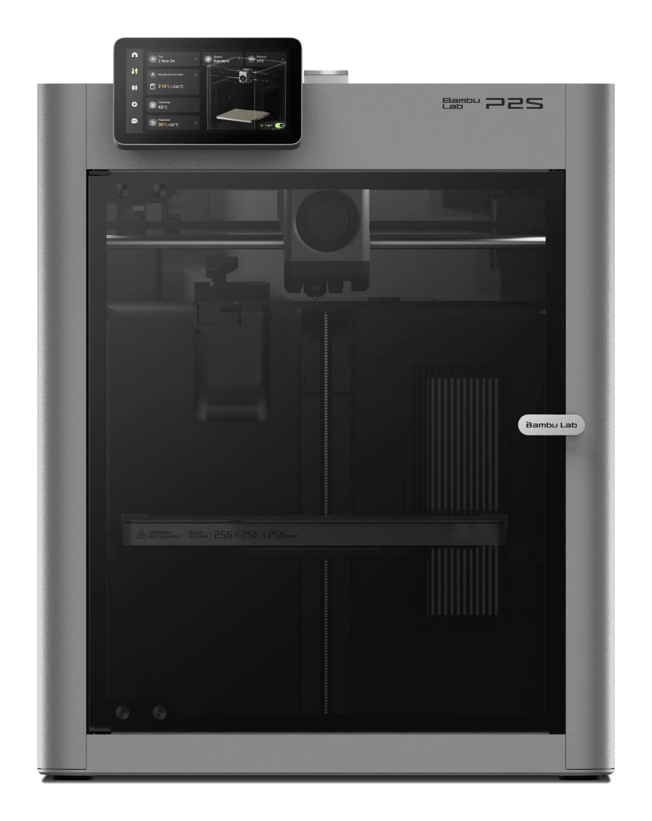 Bambu Lab P2S Enclosed CoreXY FDM 3D Printer – Multi-Material AMS 2 Pro | 256×256×256 mm