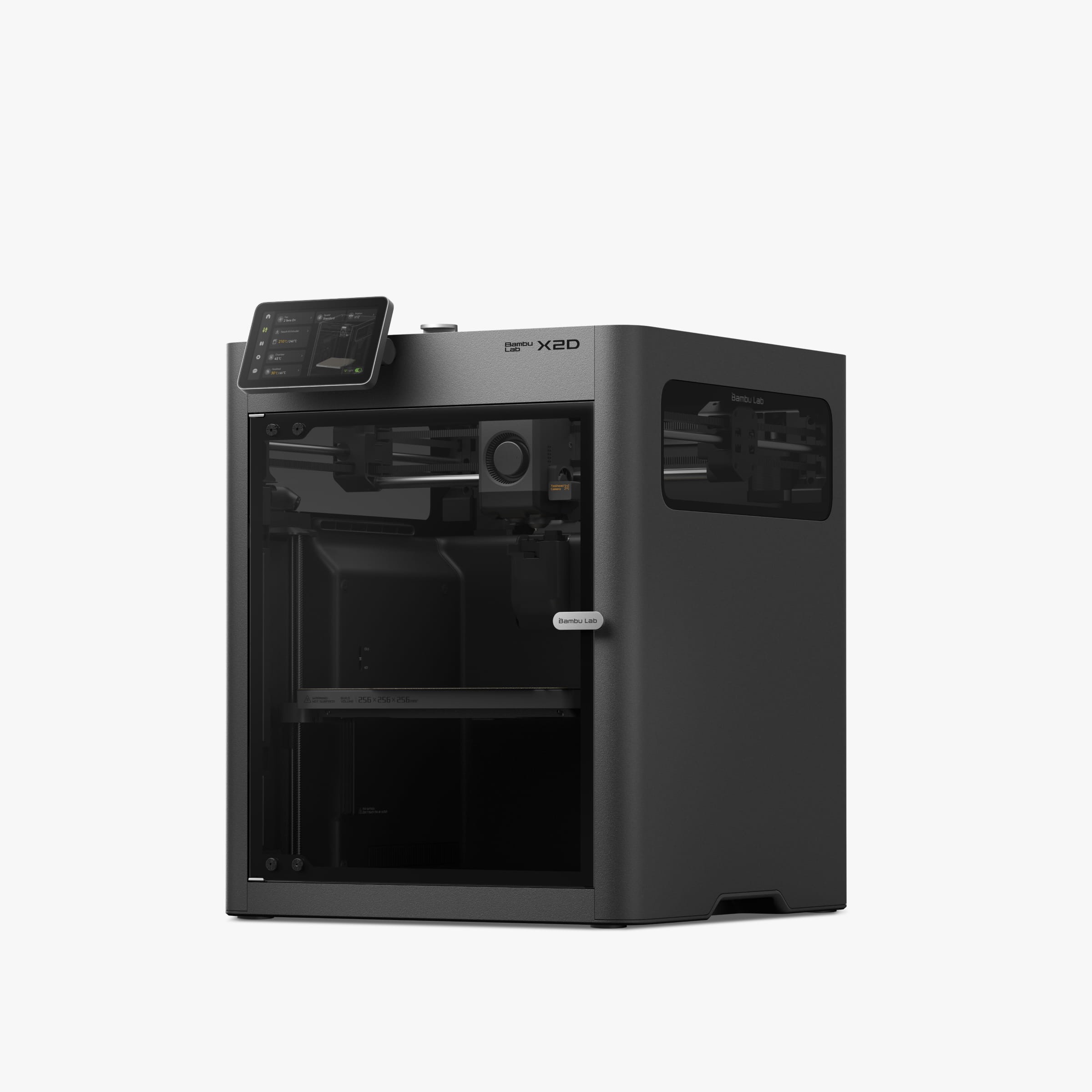 Bambu Lab X2D Compact Dual-Nozzle FDM 3D Printer – Multi-Material AMS 2 Pro | 256×256×260 mm
