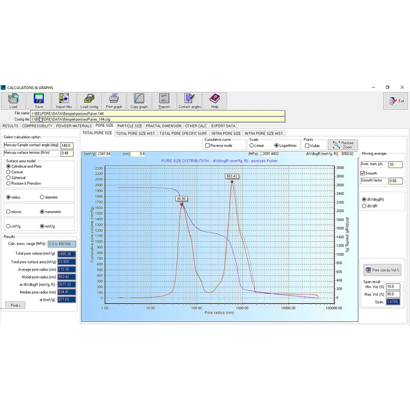 BELPORE PoreInspect software