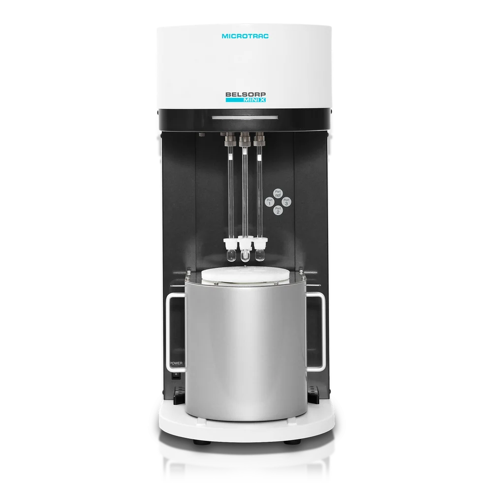 Microtrac BELSORP MINI X Surface Area & Pore Analyzer – Compact BET | 4 Ports, 0.7–500 nm