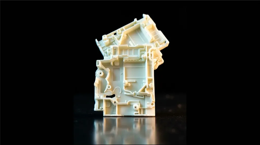 Brown Standard SLA resin concept and show model with paint-ready surface