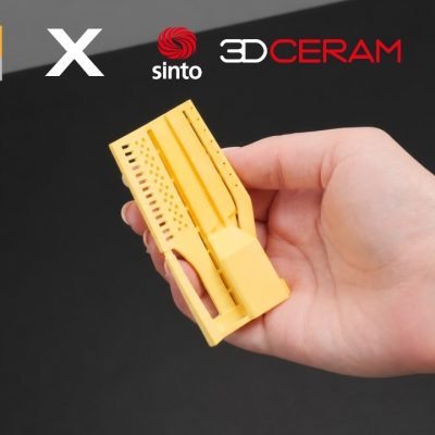 3D-printed ceramic cores for investment casting, Avignon Ceramic and 3DCeram
