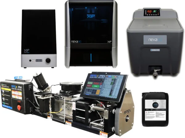 Nexa3D Freeform Injection Molding FIM Desktop Package with XiP printer and xMOLD resin